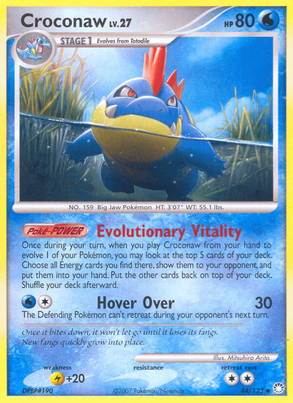Croconaw (Mysterious Treasures)