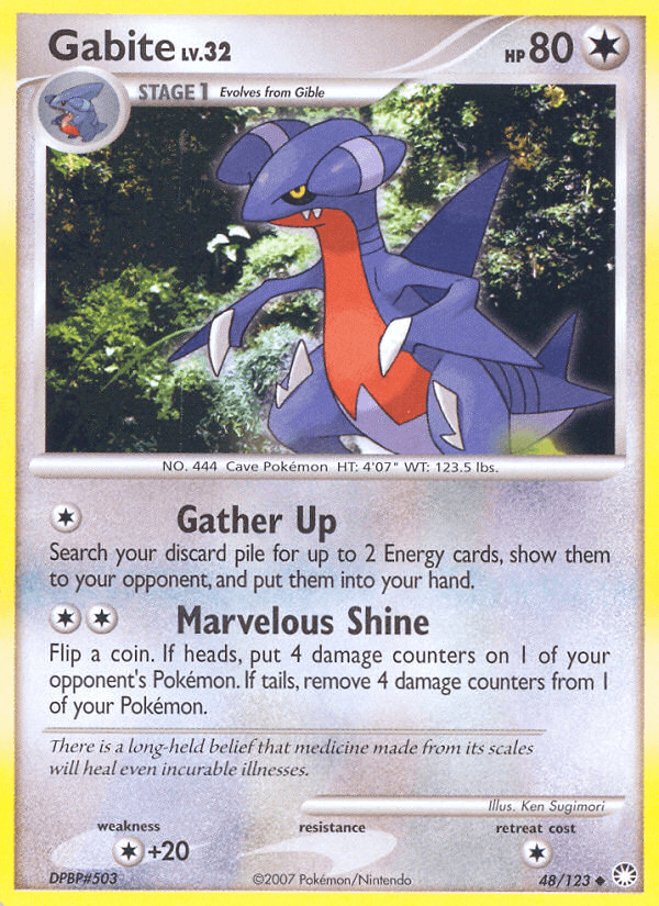 Gabite (Mysterious Treasures)