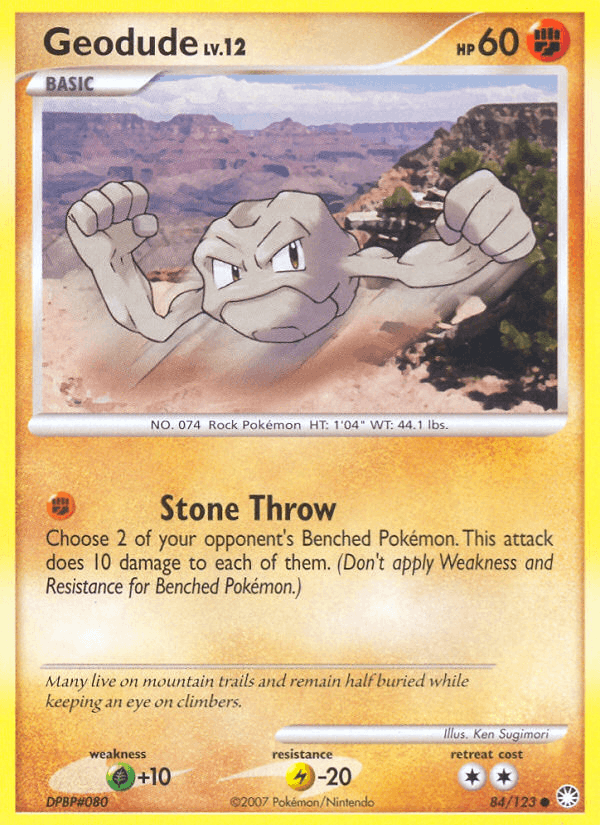 Geodude (Mysterious Treasures)