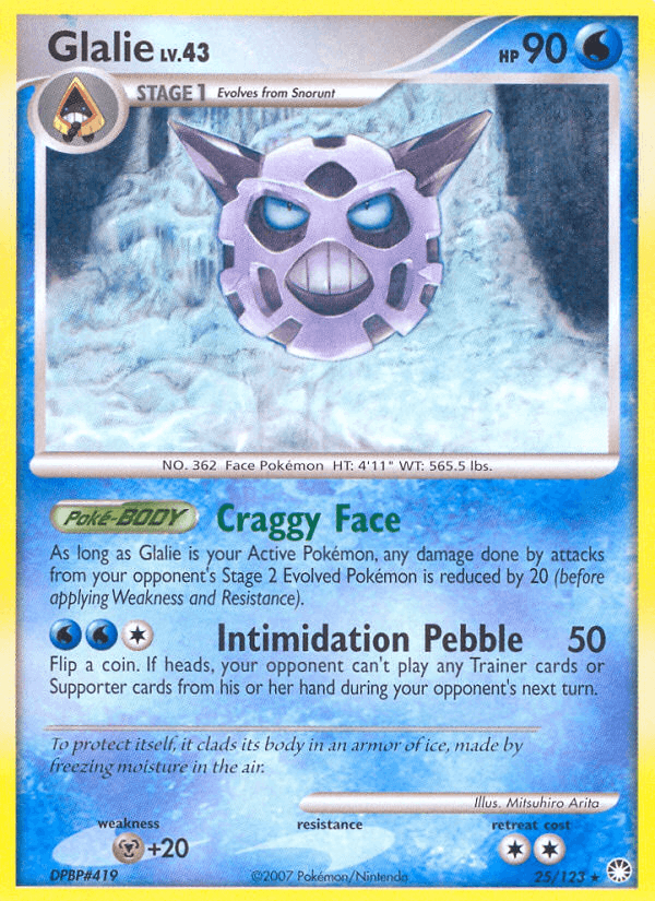 Glalie (Mysterious Treasures)