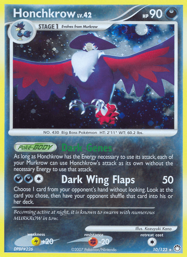 Honchkrow (Mysterious Treasures)