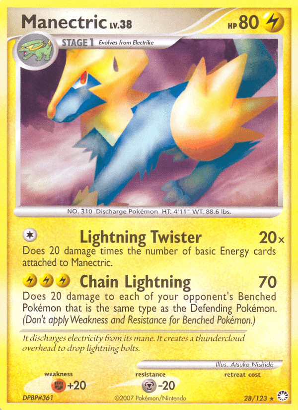 Manectric (Mysterious Treasures)
