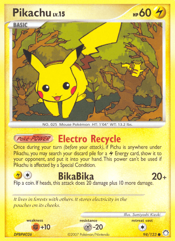 Pikachu (Mysterious Treasures)