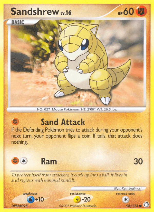 Sandshrew (Mysterious Treasures)