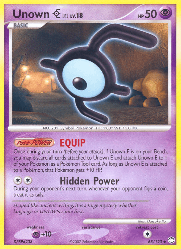 Unown [E] (Mysterious Treasures)
