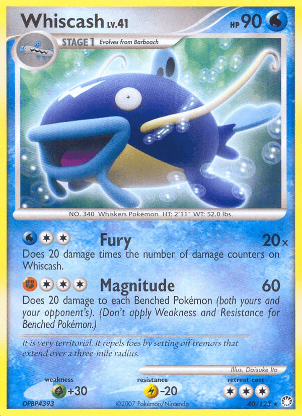Whiscash (Mysterious Treasures)