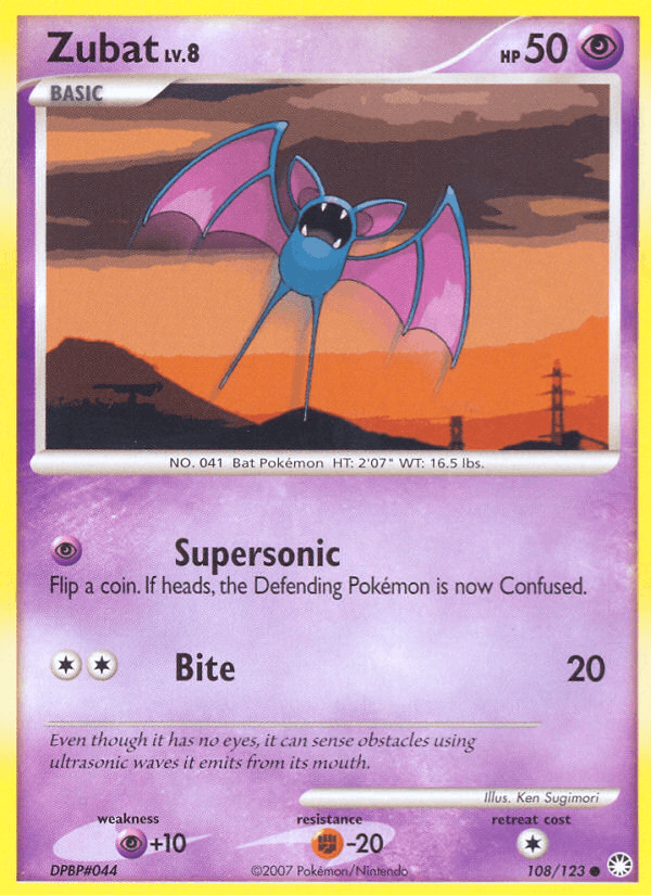 Zubat (Mysterious Treasures)