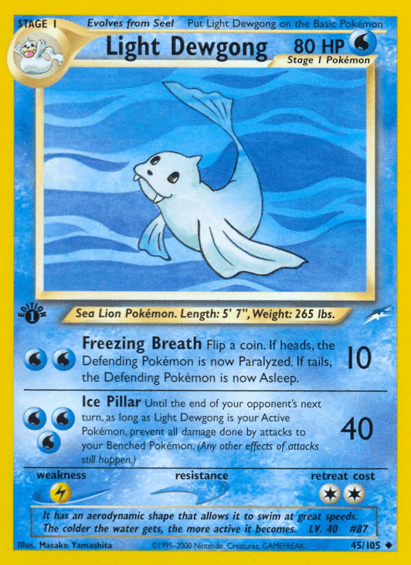 Light Dewgong (Neo Destiny)