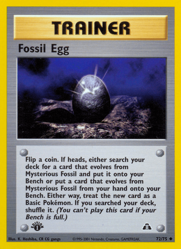 Fossil Egg (Neo Discovery)