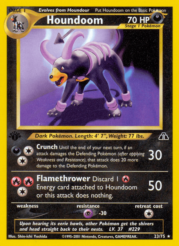 Houndoom (23) (Neo Discovery)