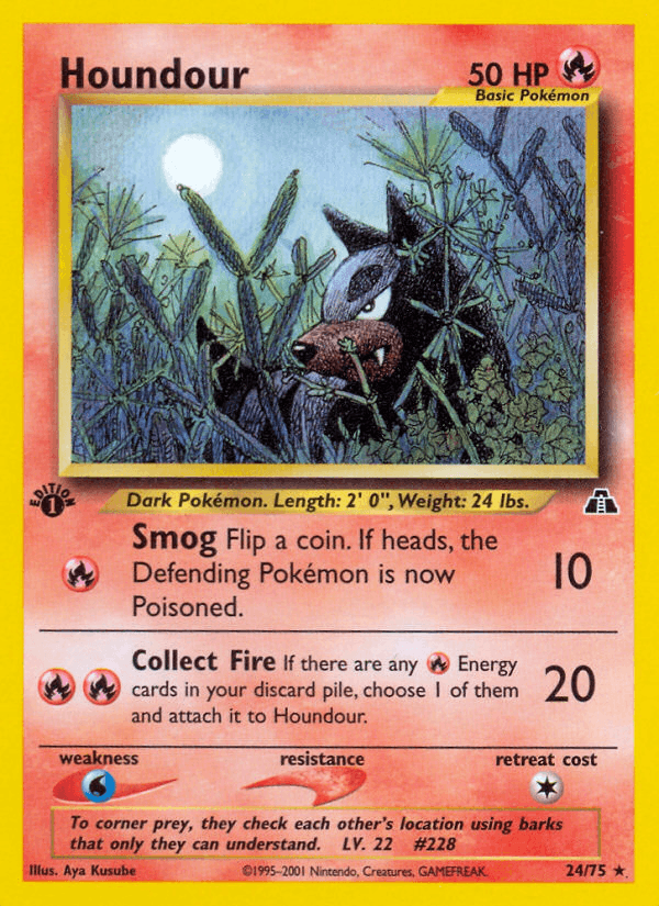 Houndour (24) (Neo Discovery)