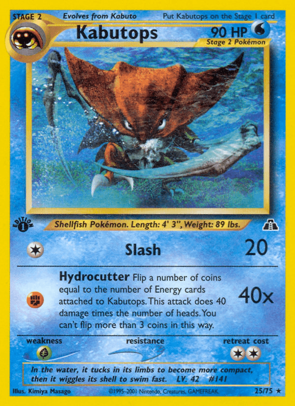 Kabutops (25) (Neo Discovery)