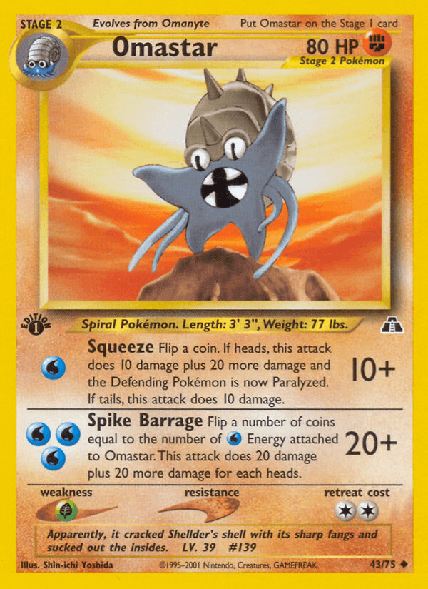 Omastar (Neo Discovery)