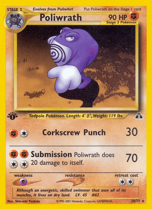 Poliwrath (28) (Neo Discovery)