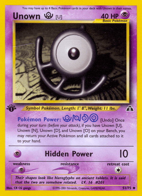 Unown [U] (Neo Discovery)
