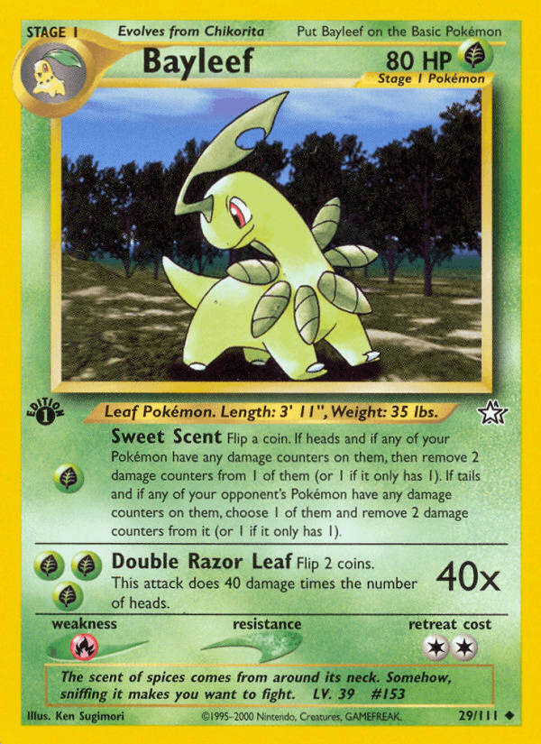 Bayleef (29) (Neo Genesis)