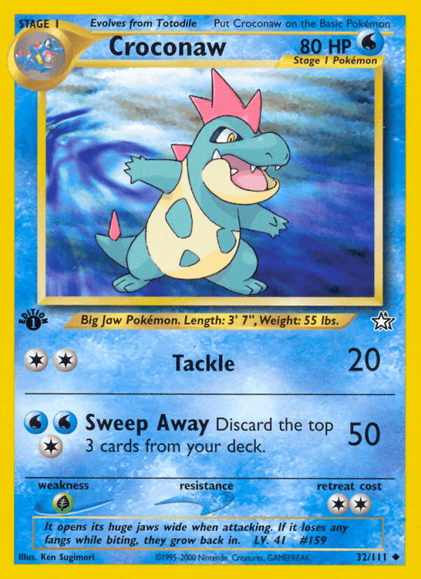 Croconaw (32) (Neo Genesis)