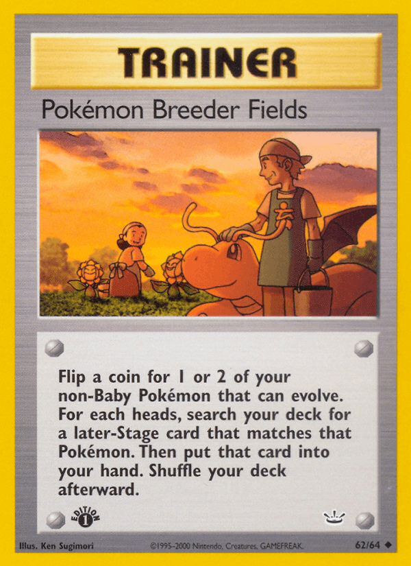 Pokemon Breeder Fields (Neo Revelation)