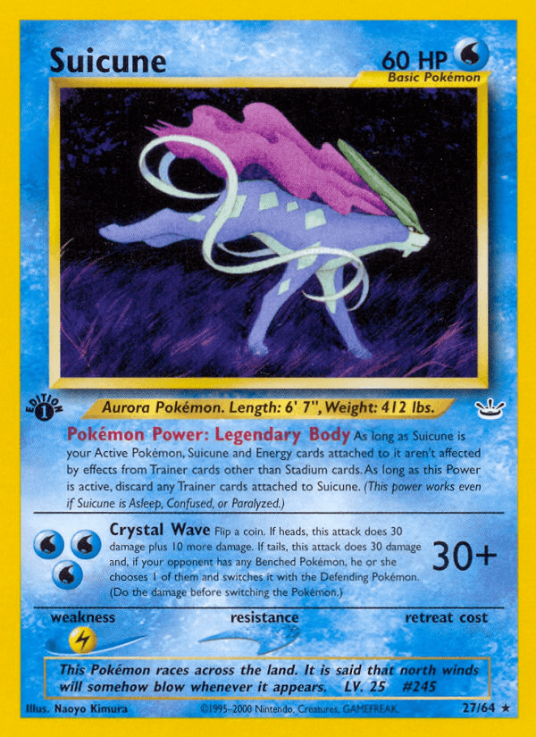 Suicune (27) (Neo Revelation)