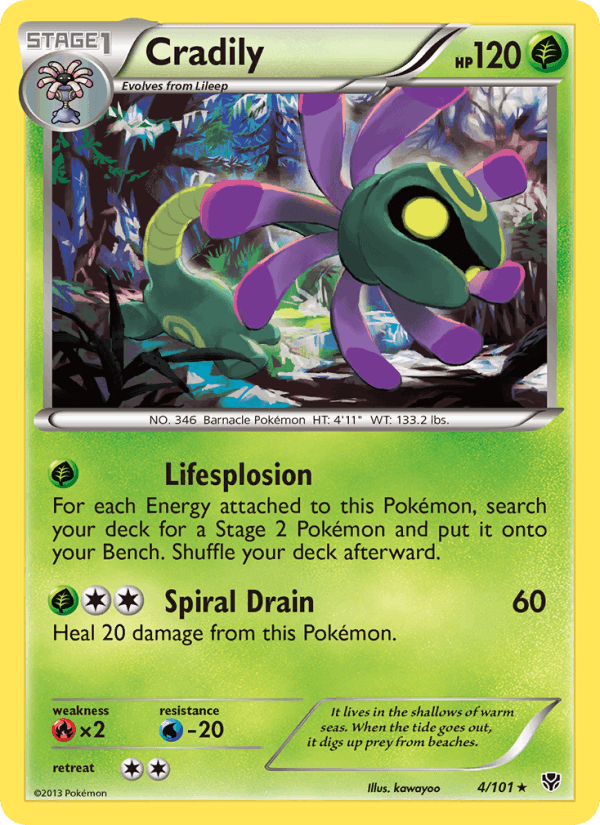 Cradily (Plasma Blast)