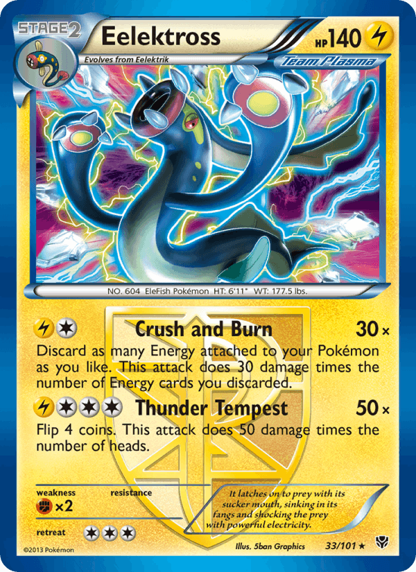 Eelektross (Team Plasma) (Plasma Blast)