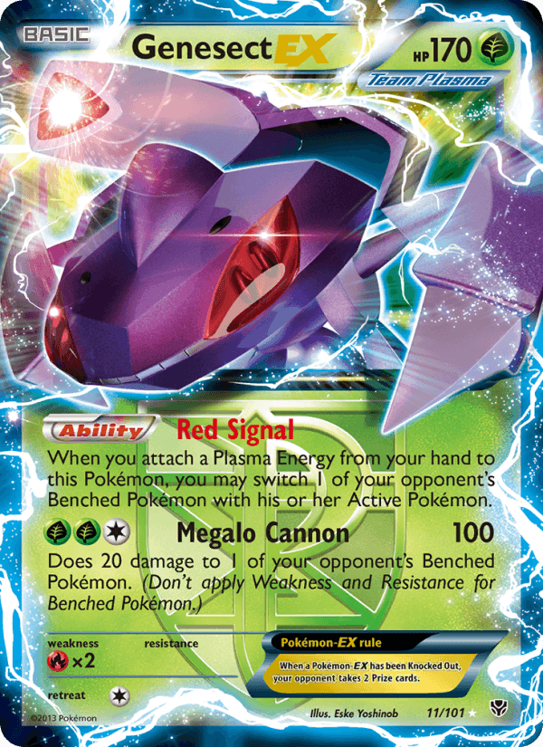 Genesect EX (Team Plasma) (Plasma Blast)