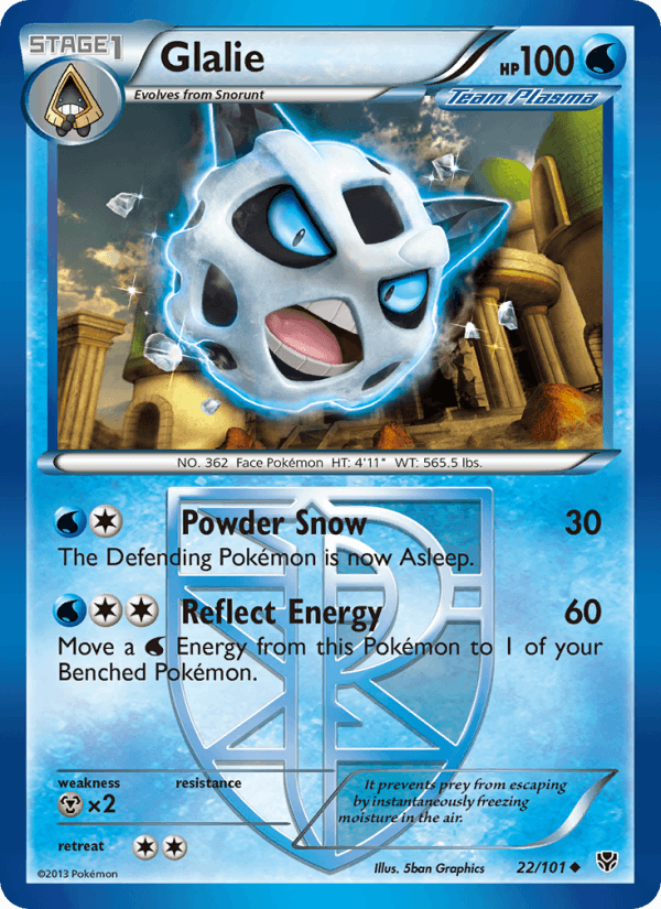 Glalie (Team Plasma) (Plasma Blast)