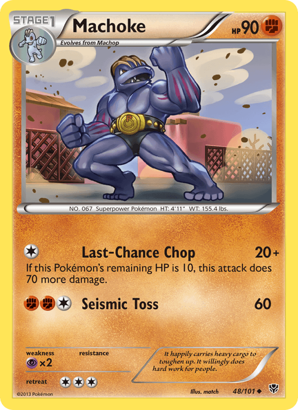 Machoke (Plasma Blast)