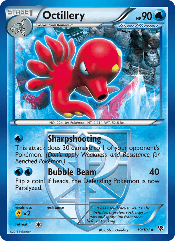 Octillery (Team Plasma) (Plasma Blast)