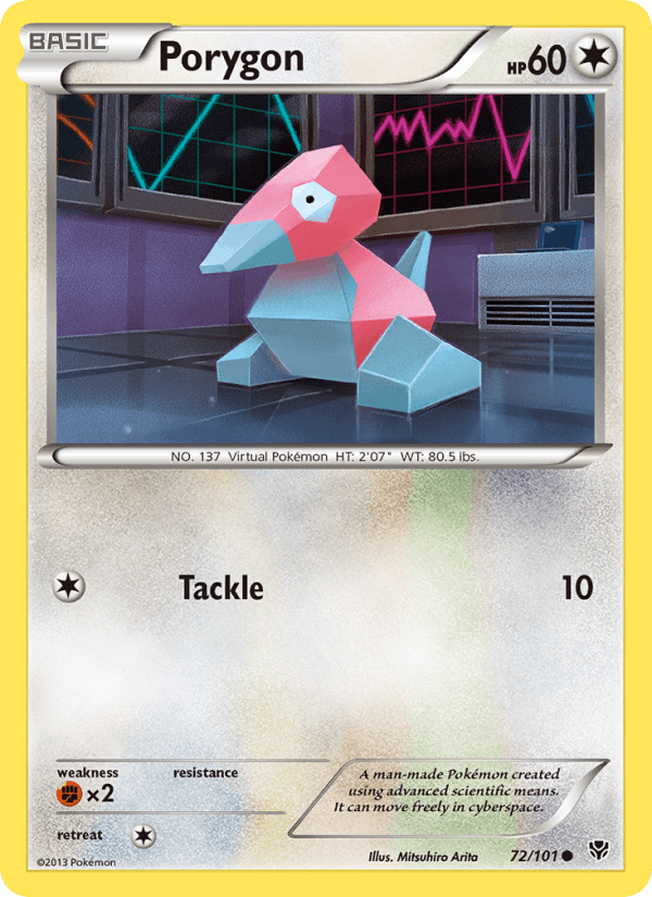 Porygon (Plasma Blast)