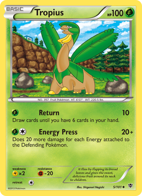 Tropius (Plasma Blast)