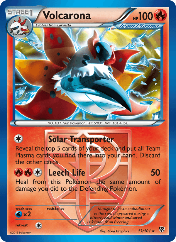 Volcarona (Team Plasma) (Plasma Blast)
