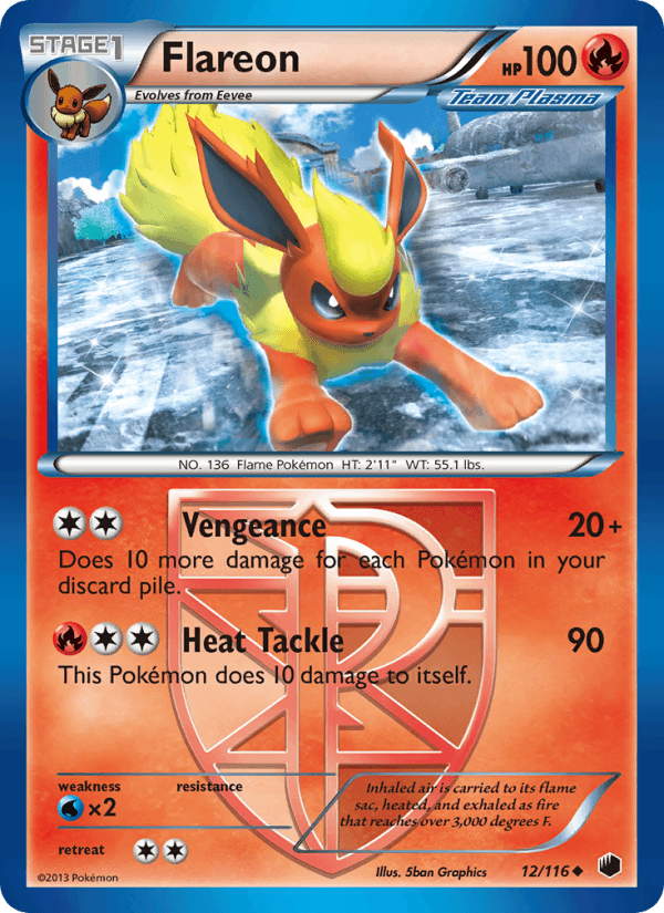 Flareon (Team Plasma) (Plasma Freeze)