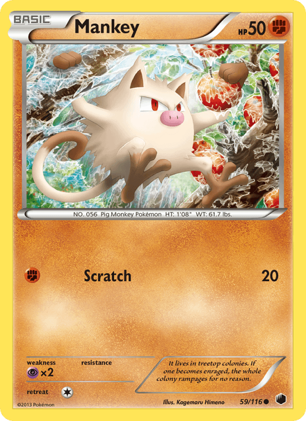 Mankey (Plasma Freeze)