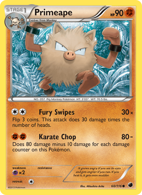 Primeape (Plasma Freeze)
