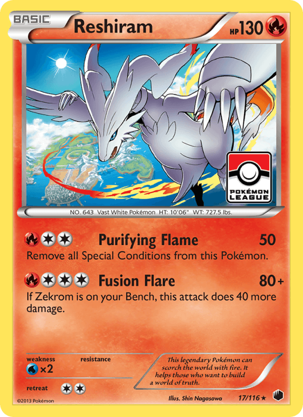 Reshiram (Plasma Freeze)