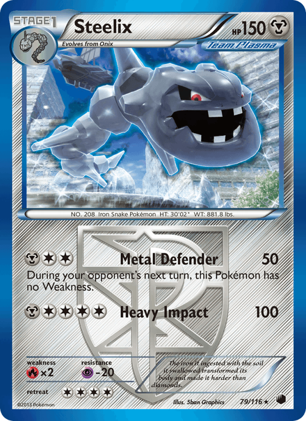 Steelix (Team Plasma) (Plasma Freeze)