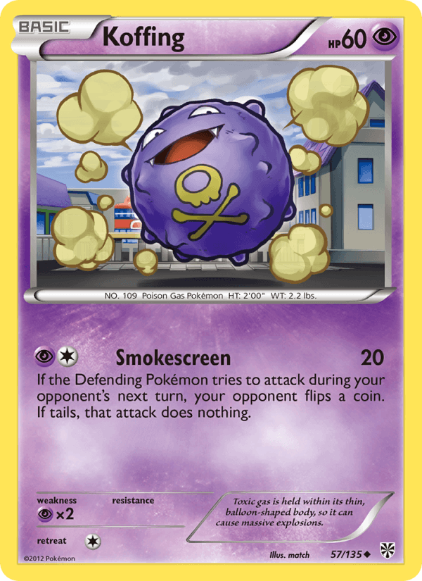 Koffing (57) (Plasma Storm)