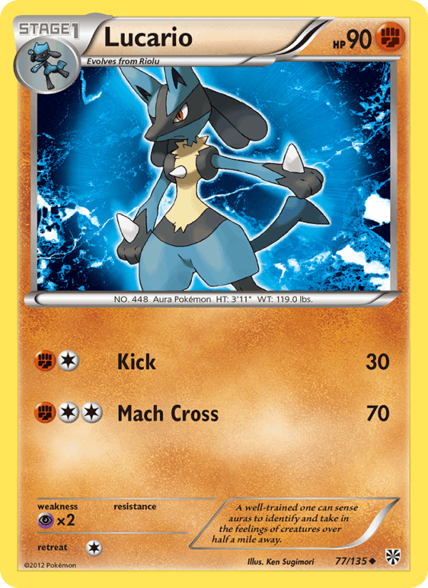 Lucario (77) (Plasma Storm)