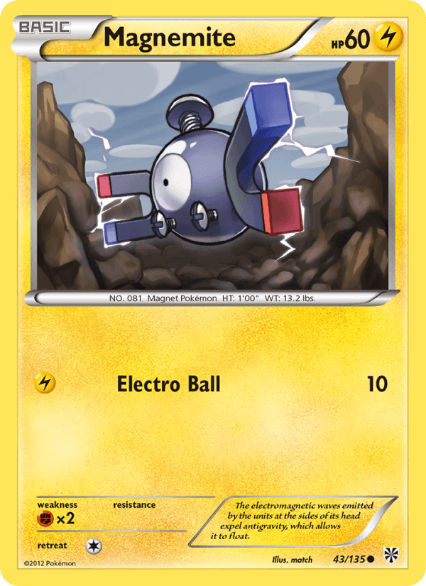 Magnemite (43) (Plasma Storm)