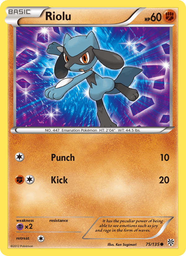 Riolu (75) (Plasma Storm)