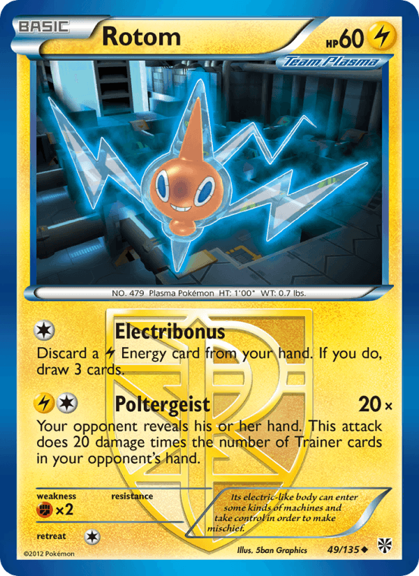 Rotom (Team Plasma) (Plasma Storm)