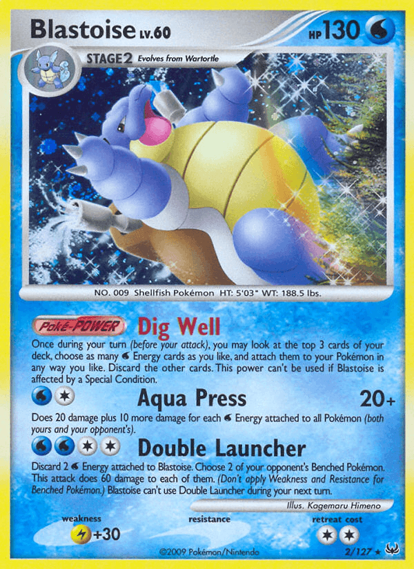 Blastoise (Platinum)