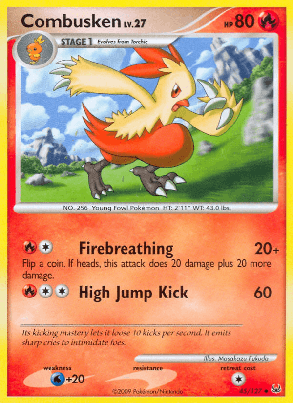 Combusken (Platinum)