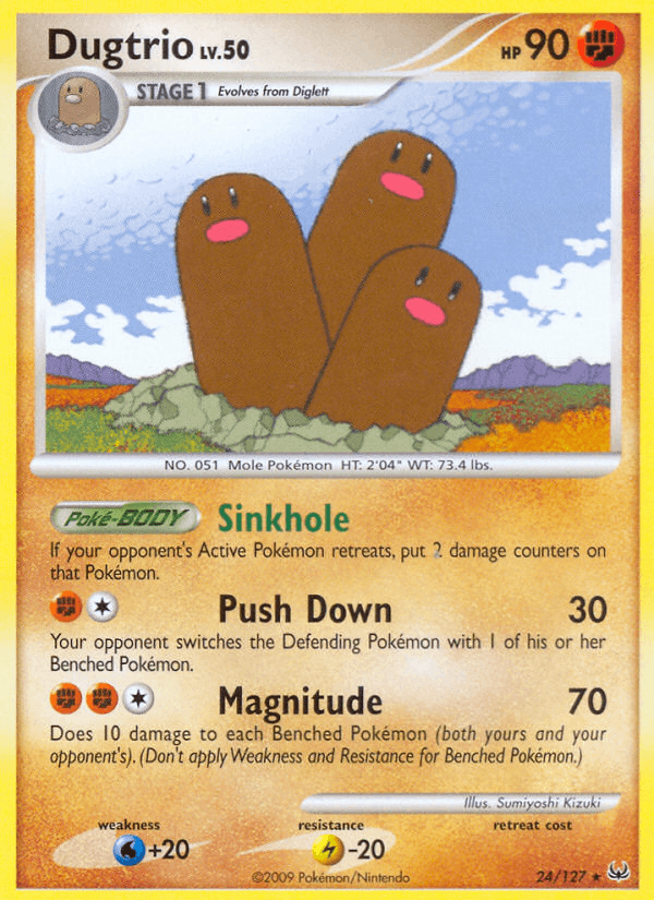Dugtrio (Platinum)