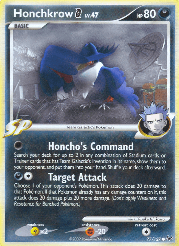 Honchkrow G (Platinum)