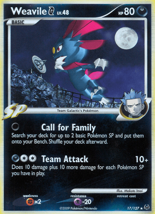 Weavile G (Platinum)