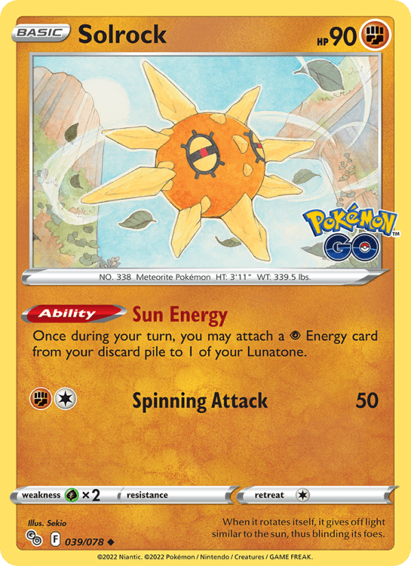 Solrock (Pokemon GO)