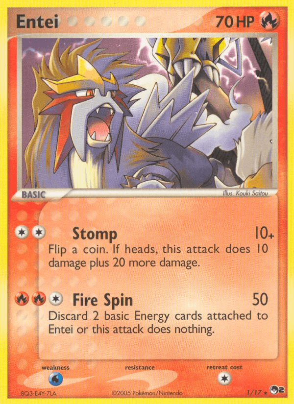 Entei (POP Series 2)