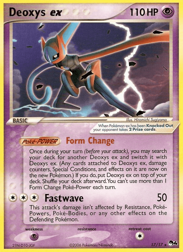 Deoxys ex (POP Series 4)